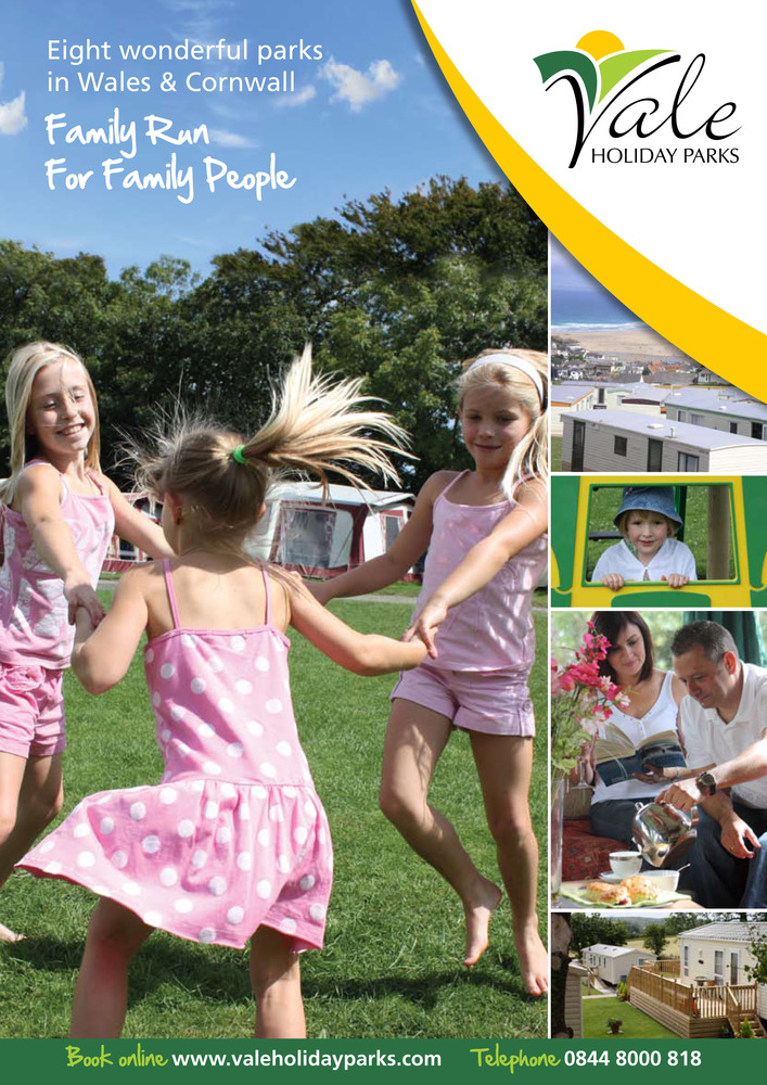 Our New Brochure is now Available Vale Holiday Parks